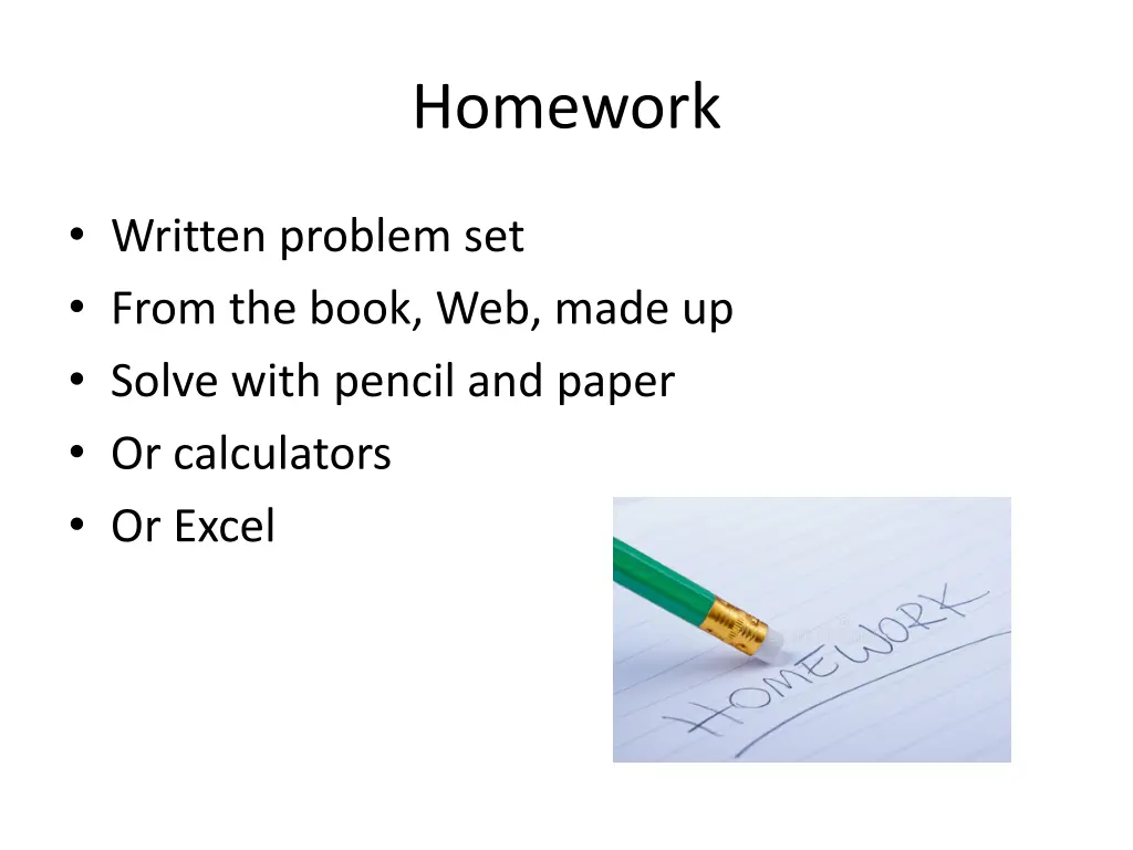 homework