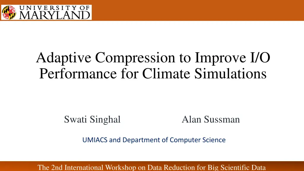 adaptive compression to improve i o performance