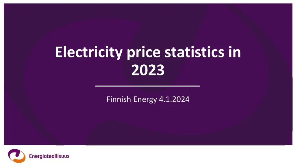 electricity price statistics in 2023