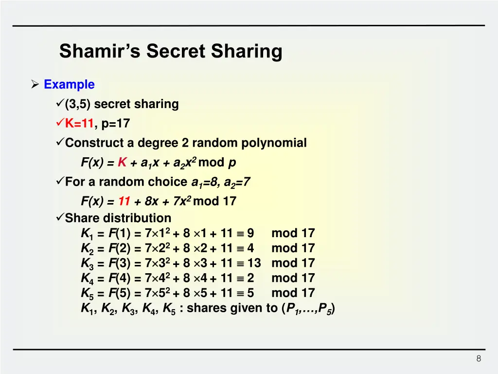 shamir s secret sharing 1