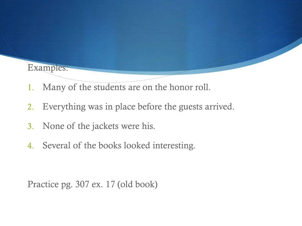 examples