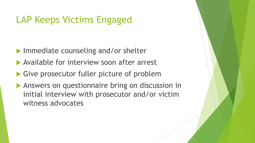 lap keeps victims engaged