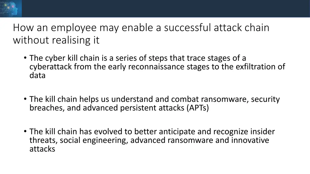 how an employee may enable a successful attack