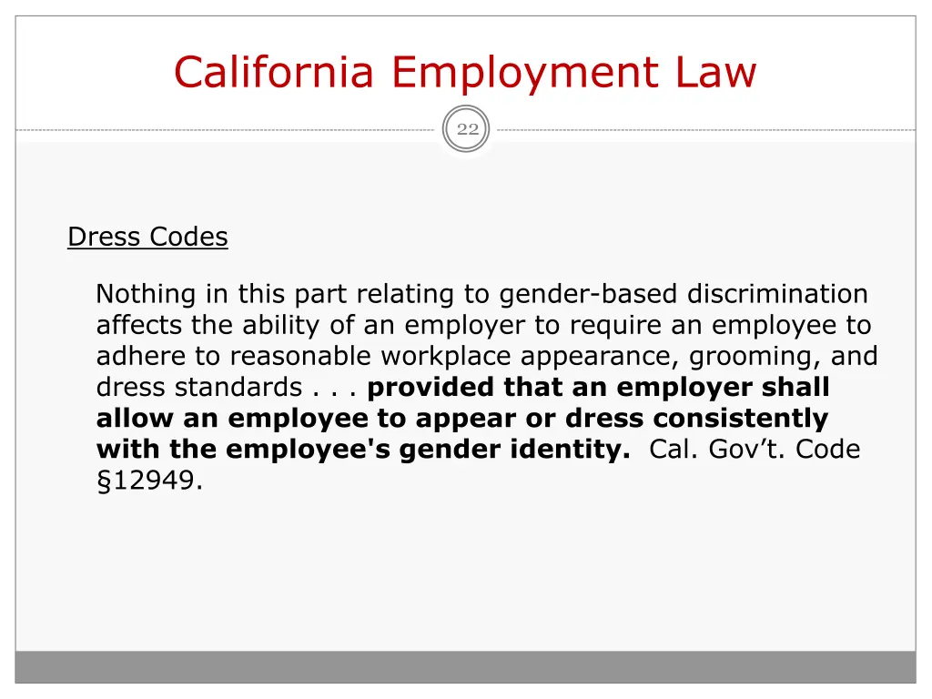 california employment law 1