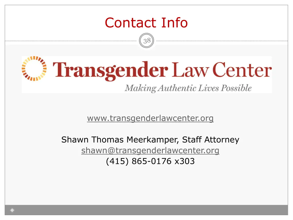 contact info