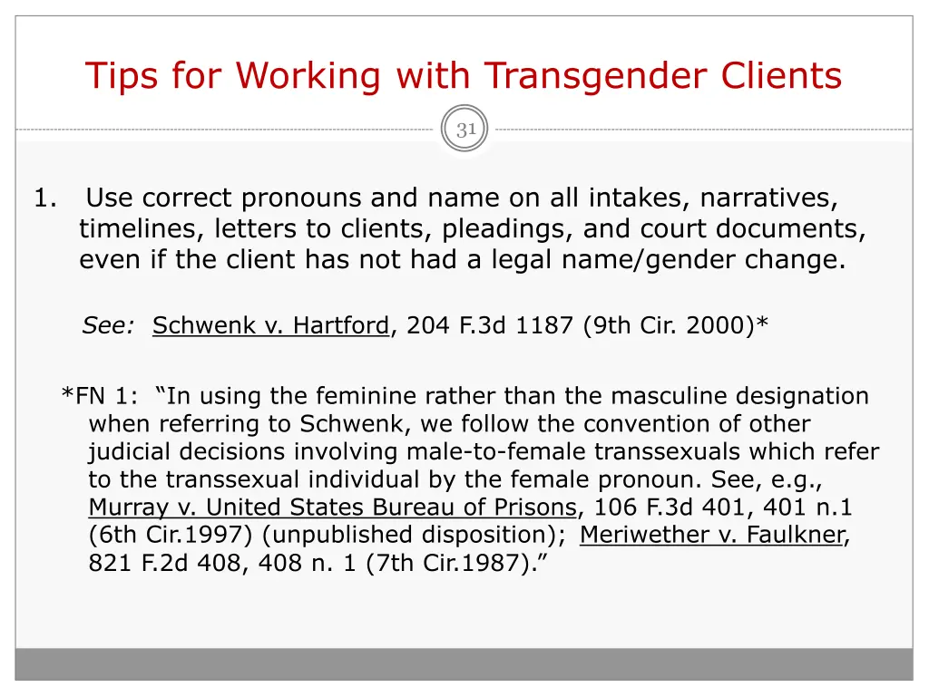 tips for working with transgender clients