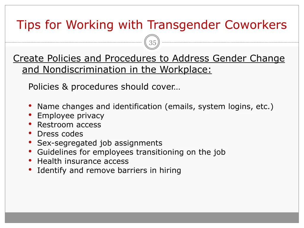 tips for working with transgender coworkers 1