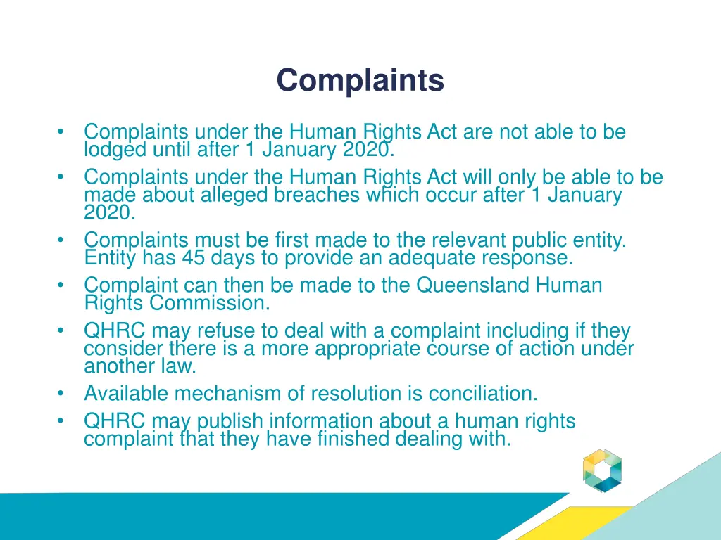 complaints