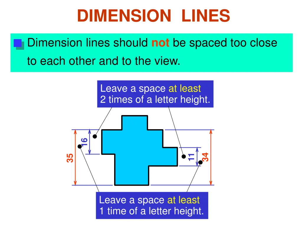 dimension lines 1