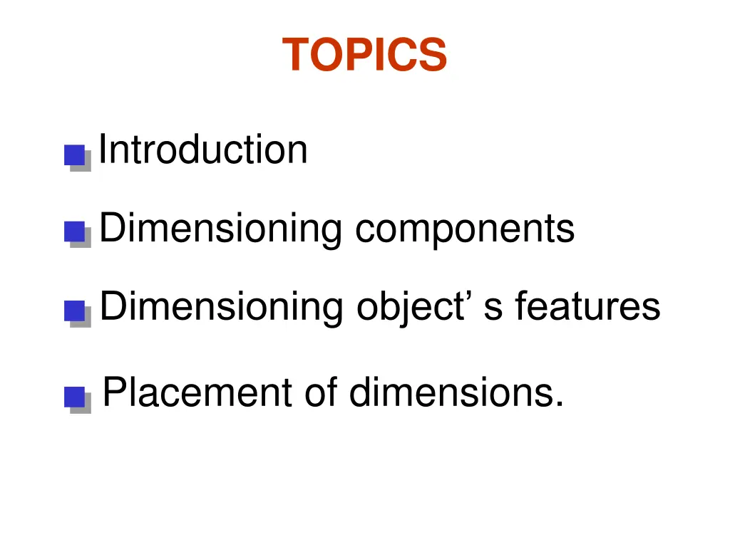 topics
