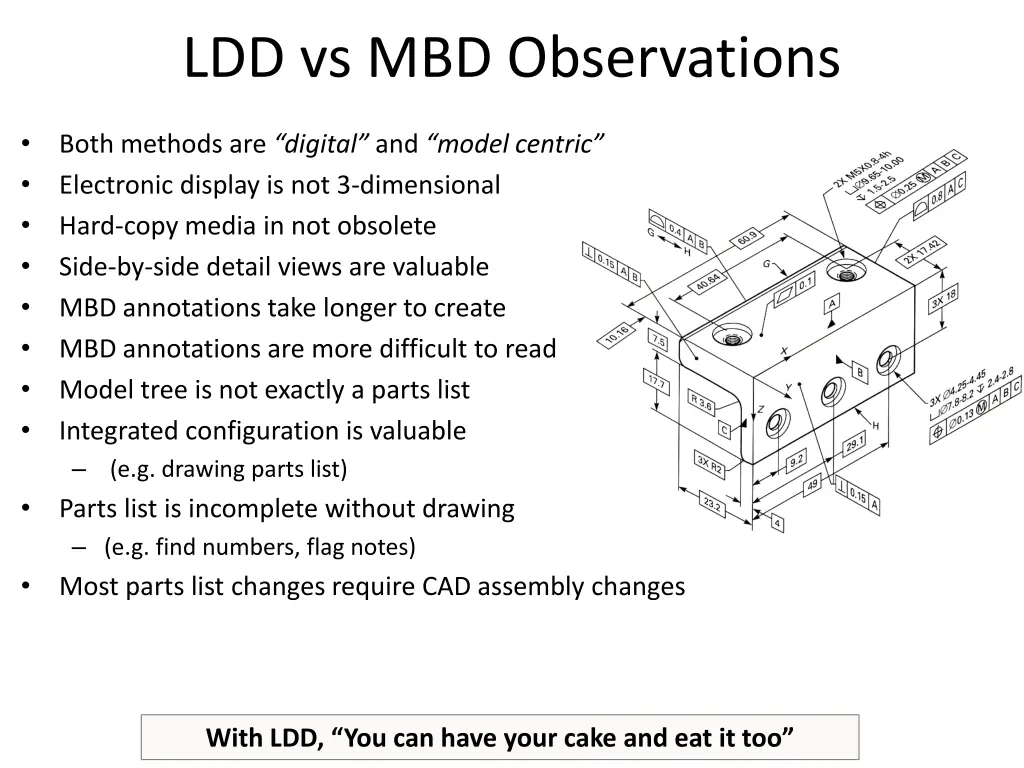 ldd vs mbd observations