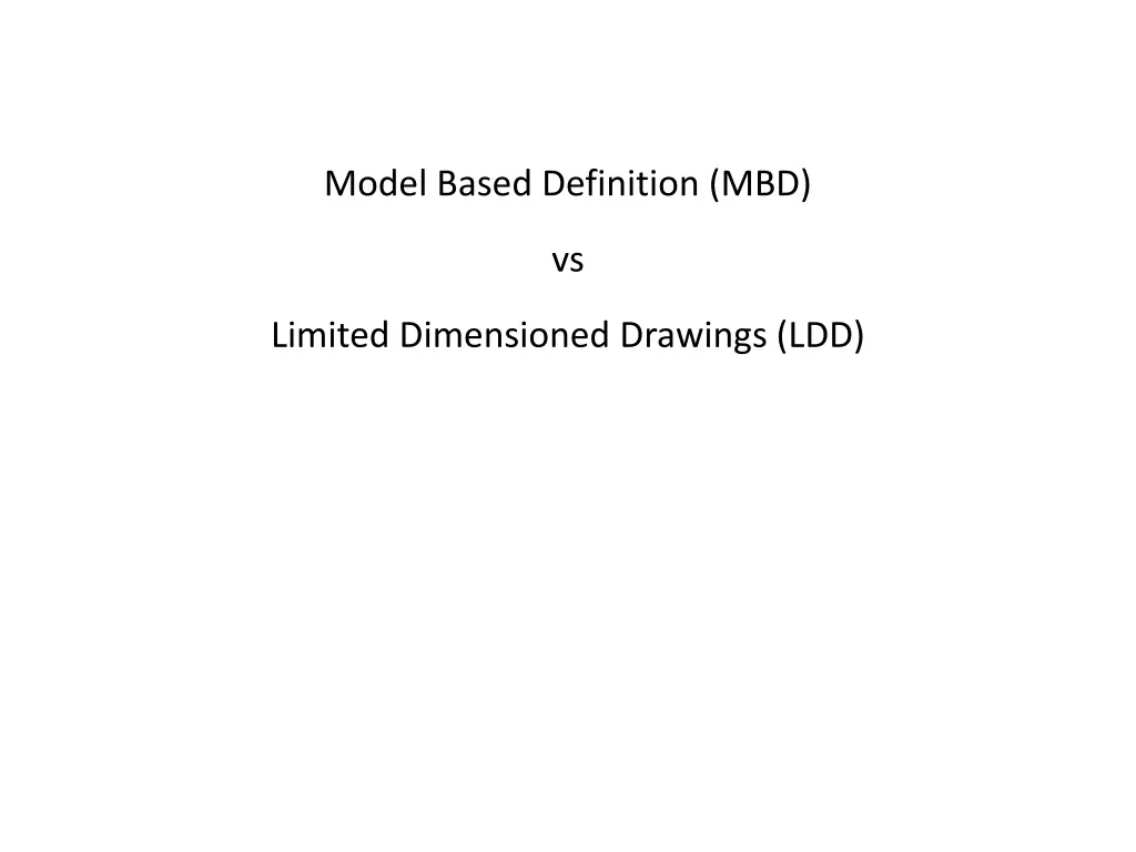 model based definition mbd