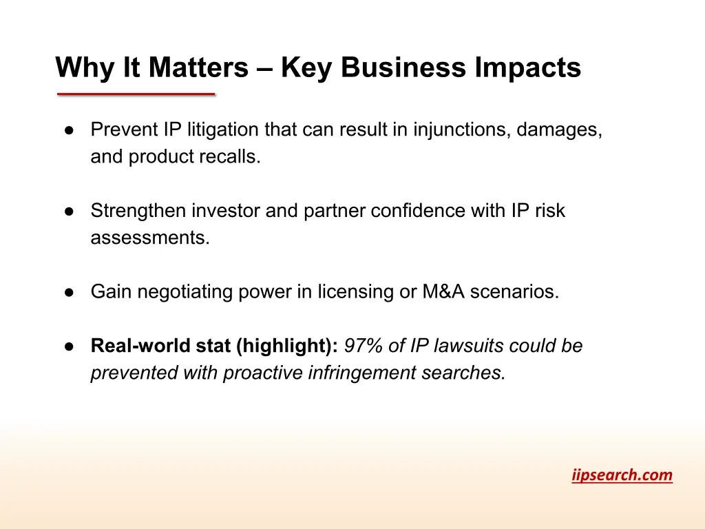 why it matters key business impacts