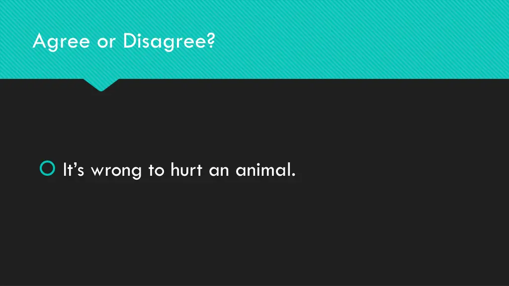 agree or disagree 4