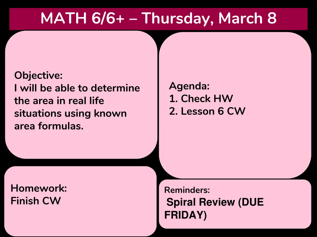 math 6 6 thursday march 8