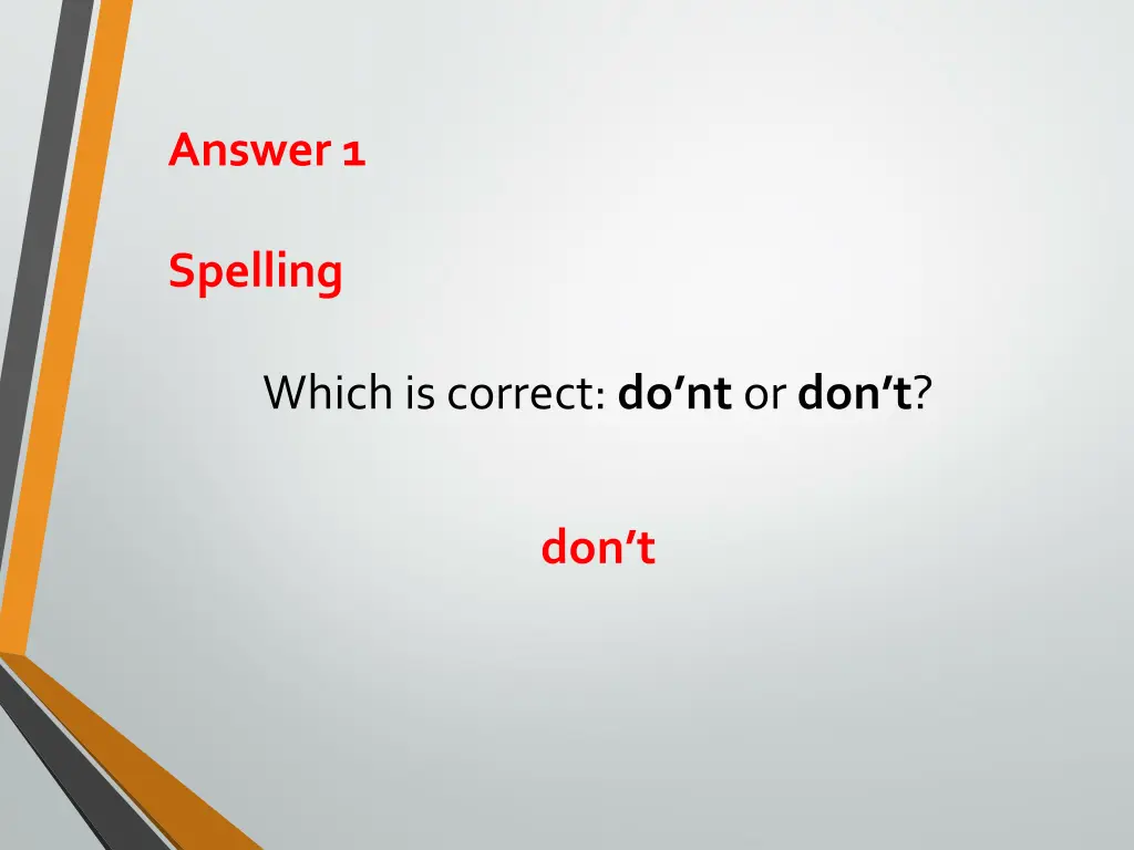 answer 1