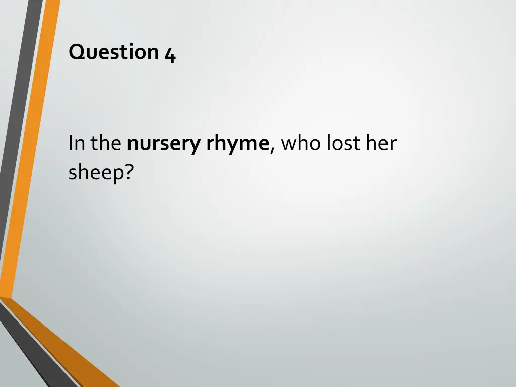 question 4