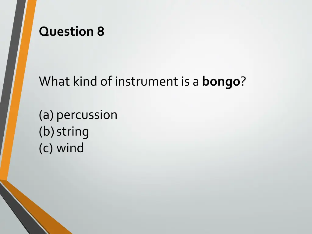 question 8