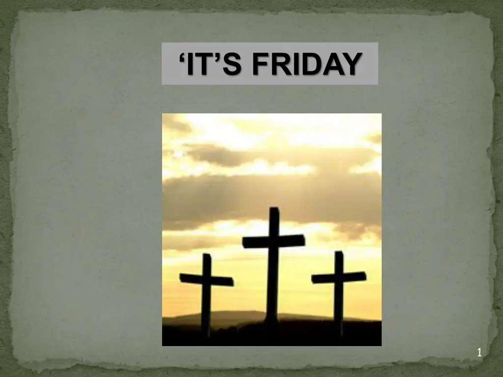 it s friday