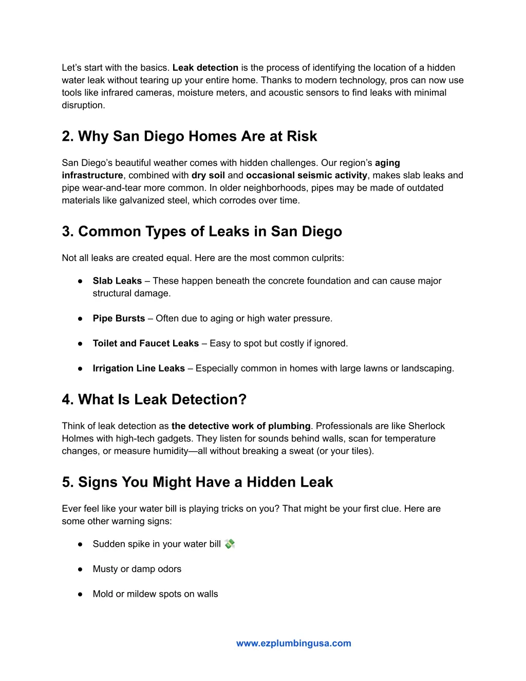 let s start with the basics leak detection