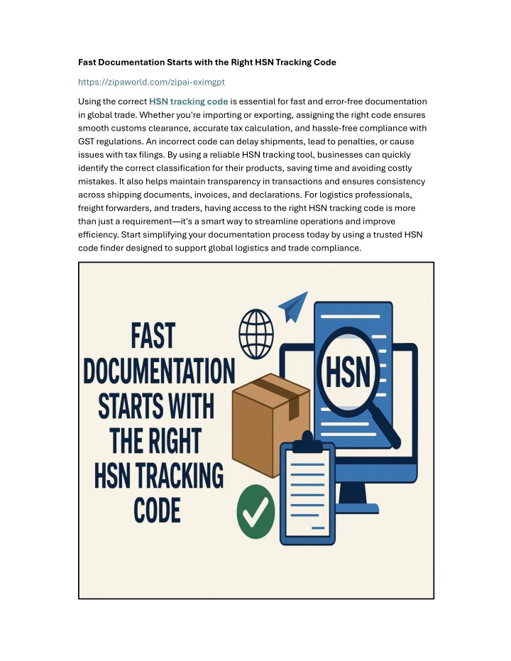 fast documentation starts with the right