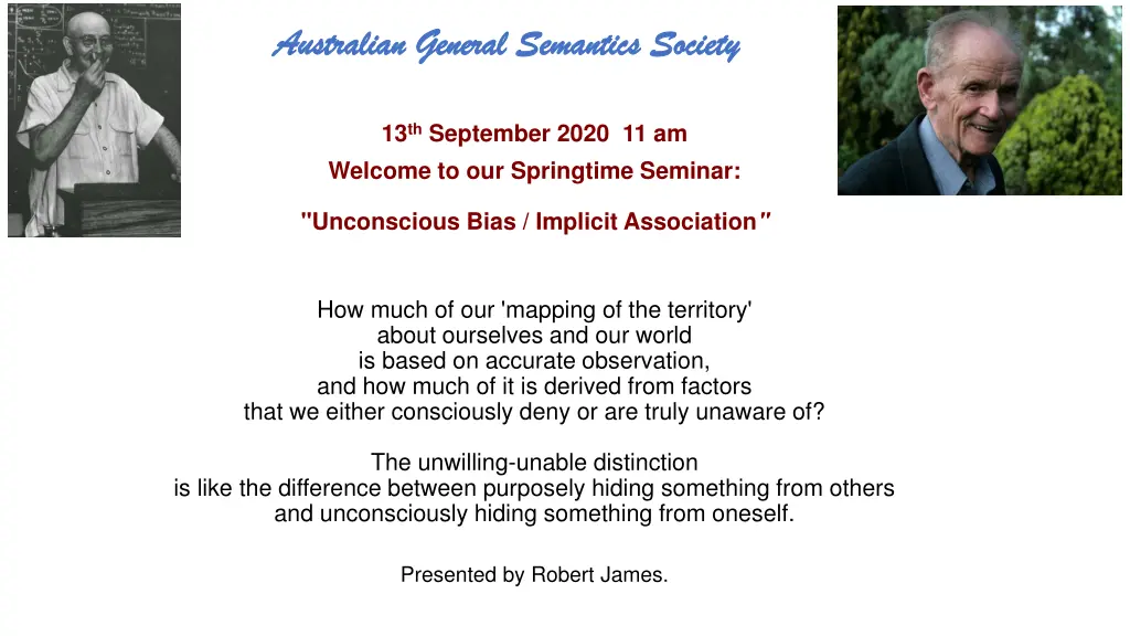 australian general semantics society australian