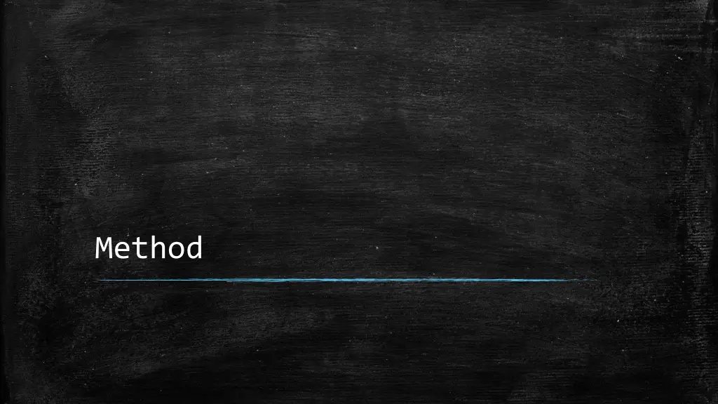 method