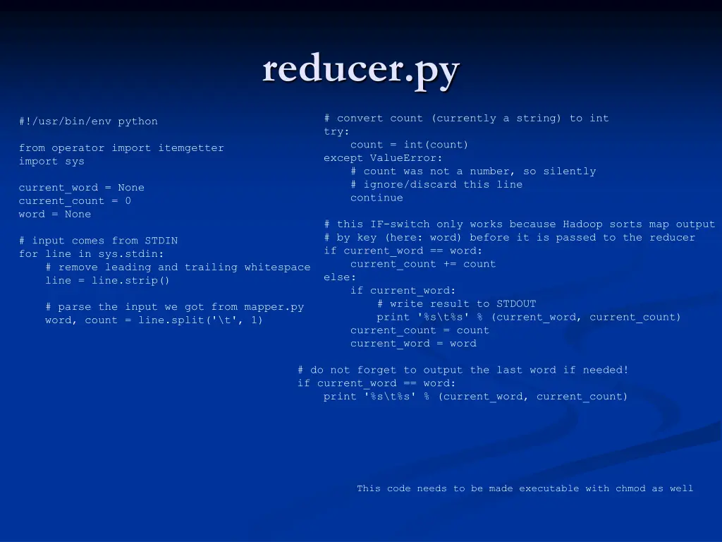 reducer py