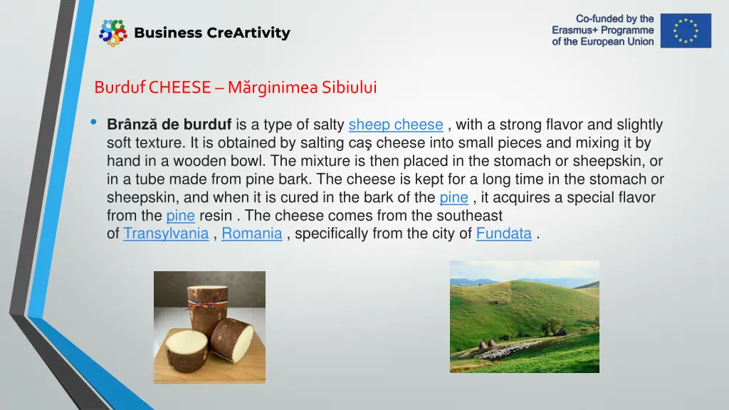 burduf cheese m rginimea sibiului