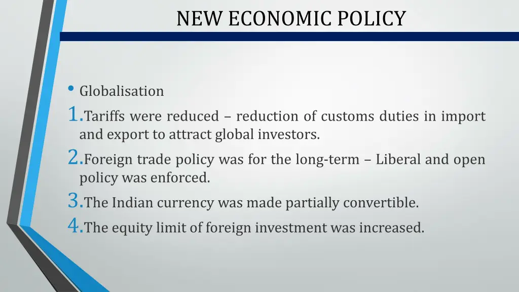 new economic policy 8