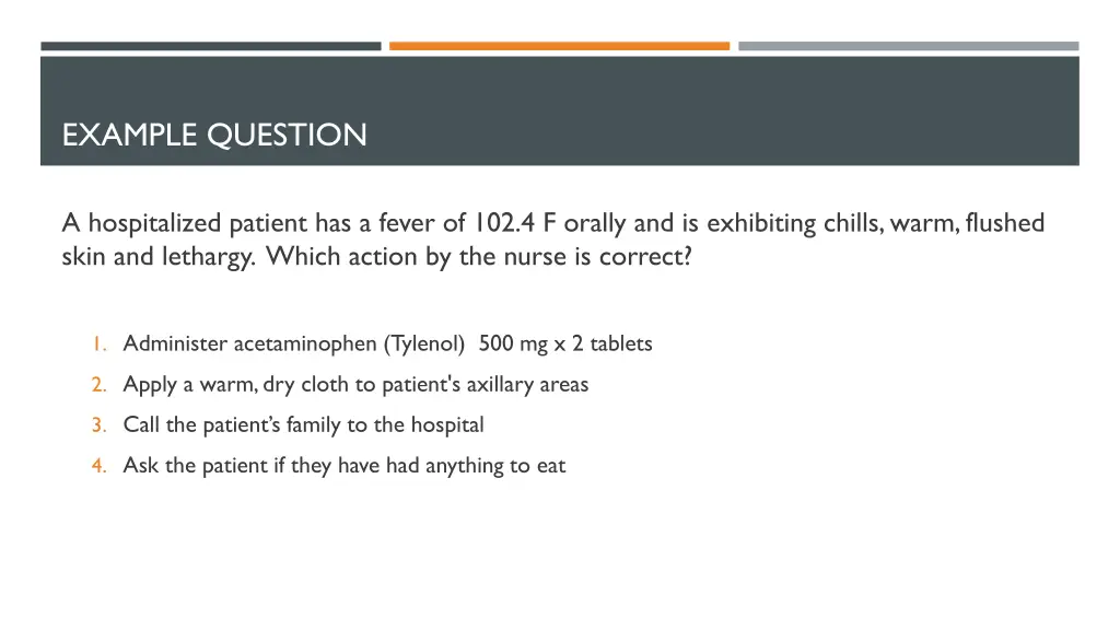 example question