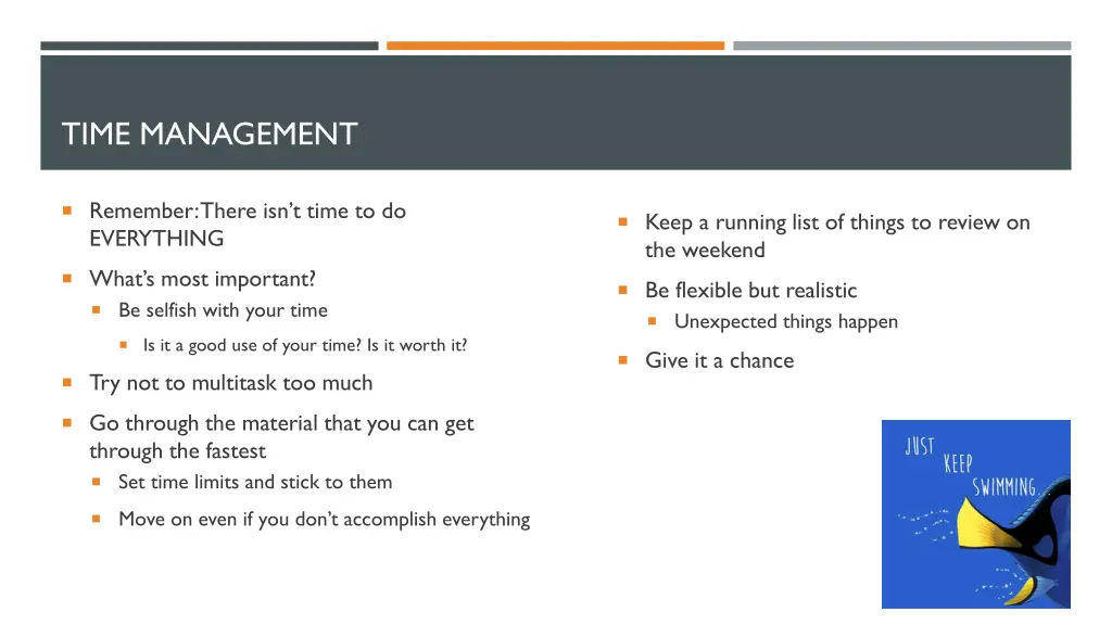 time management