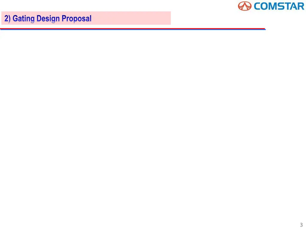 2 gating design proposal