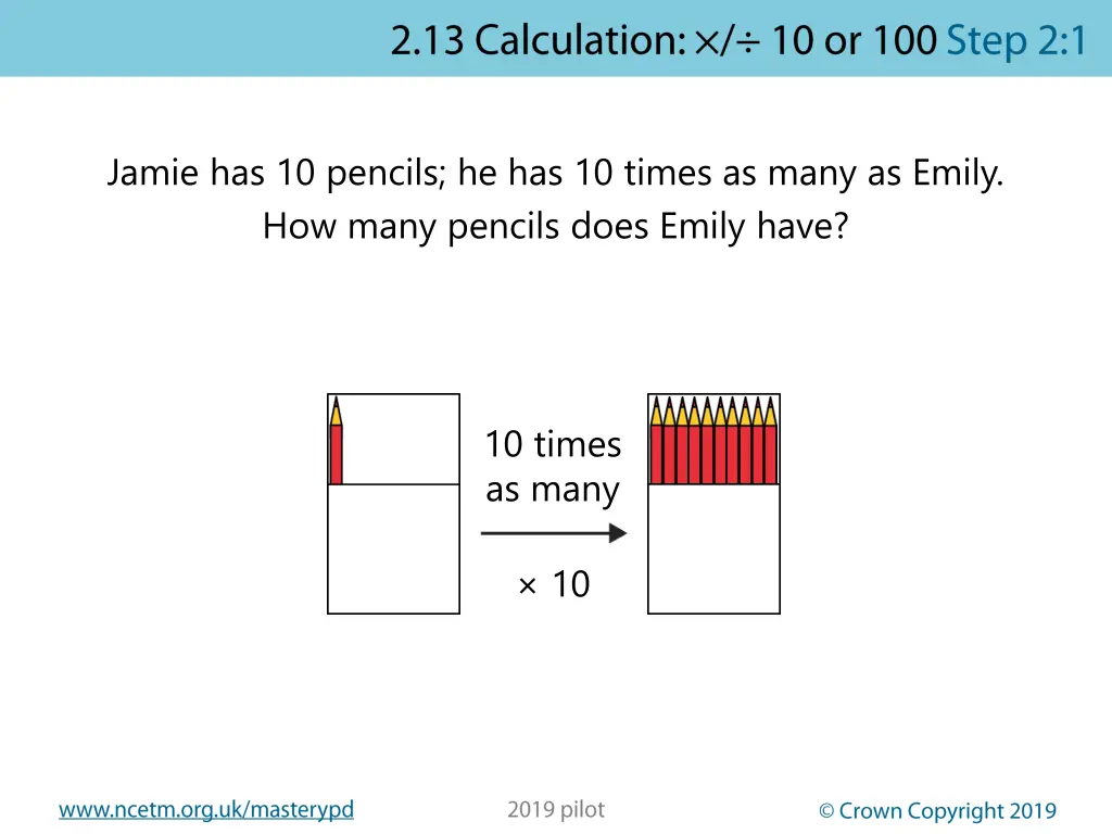 jamie has 10 pencils he has 10 times as many