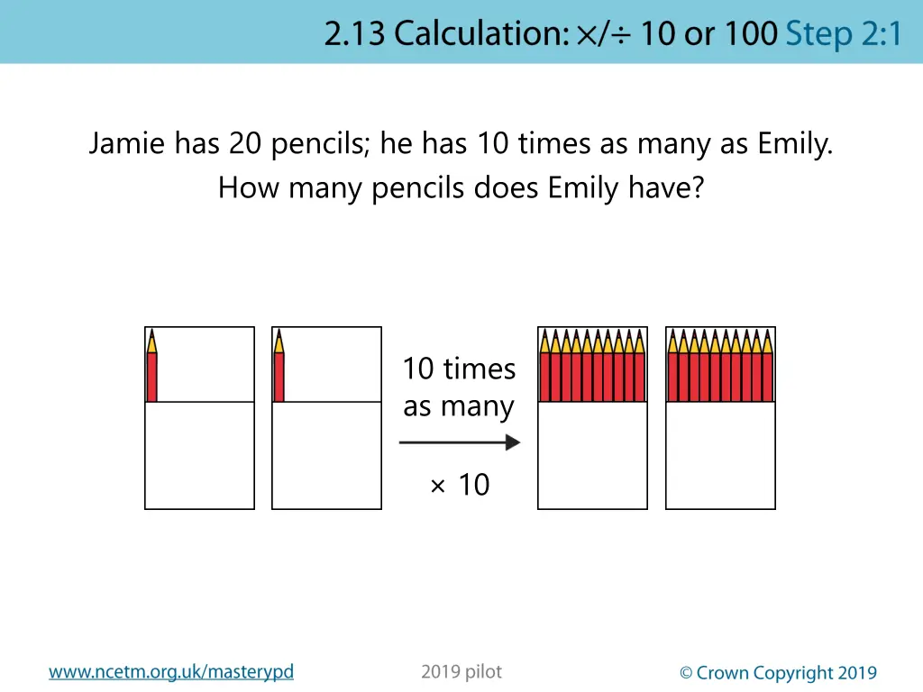 jamie has 20 pencils he has 10 times as many