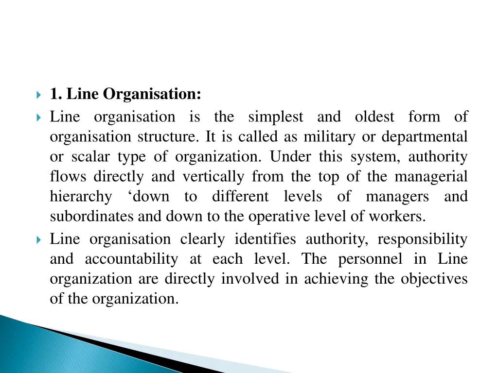1 line organisation line organisation