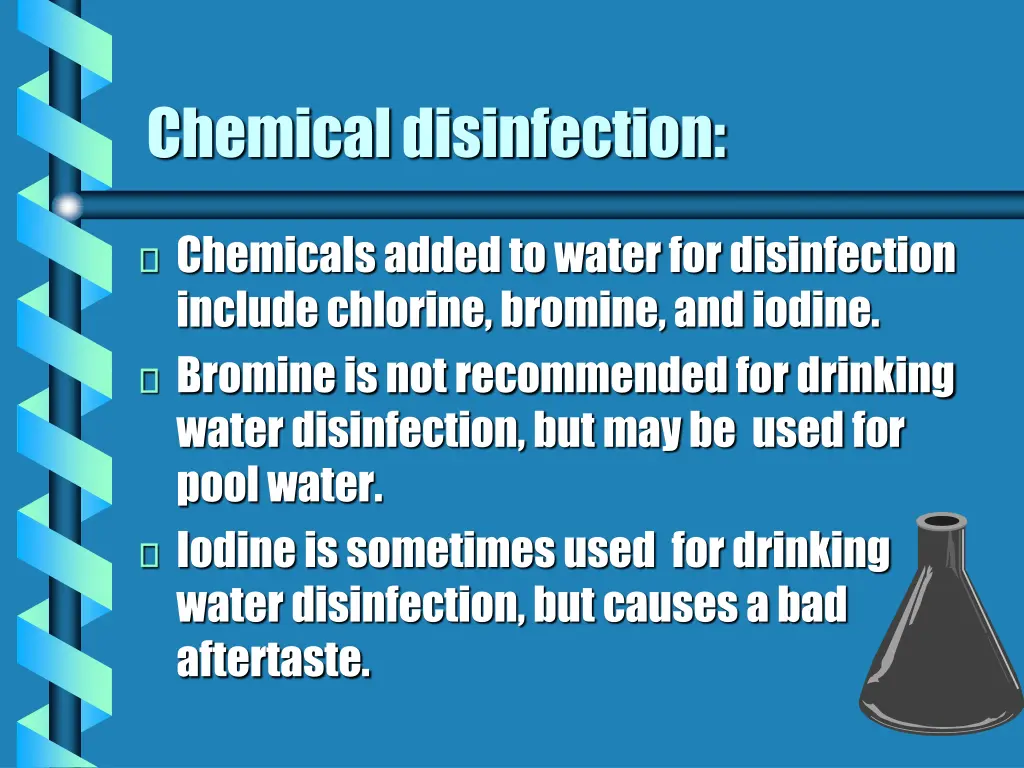 chemical disinfection
