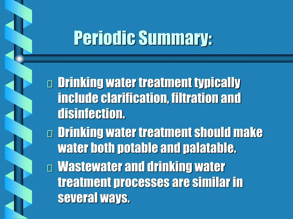 periodic summary