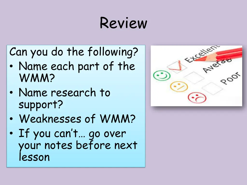 review