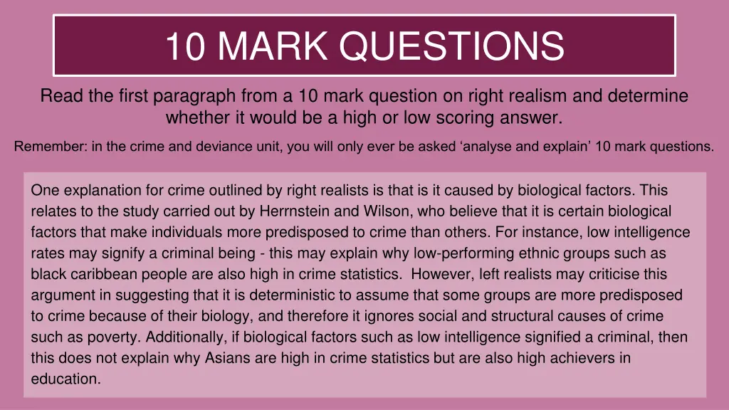 10 mark questions 1