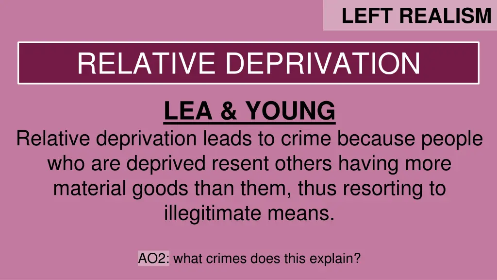 left realism 1