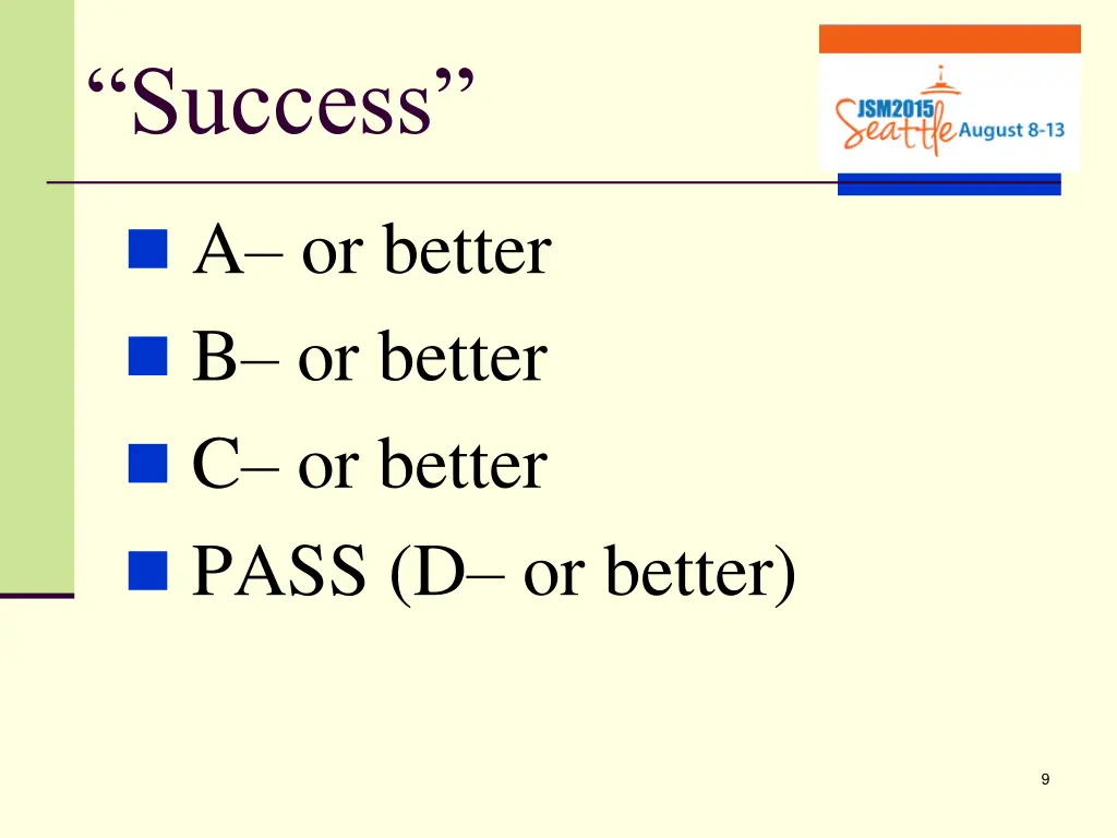 success