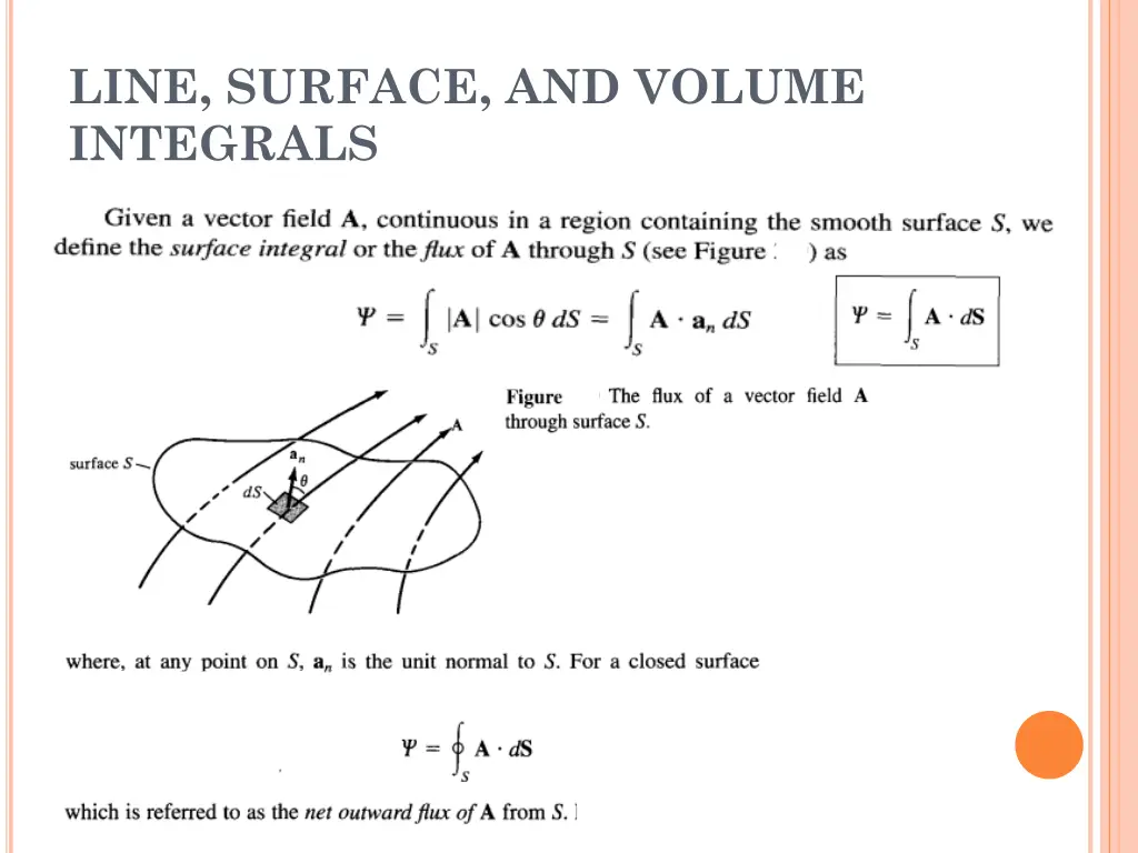 line surface and volume integrals 1