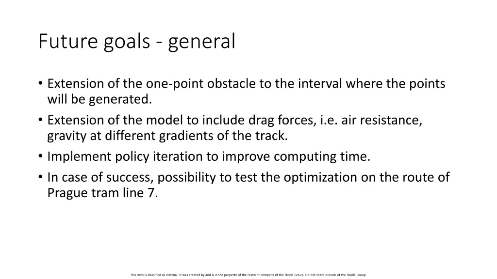 future goals general