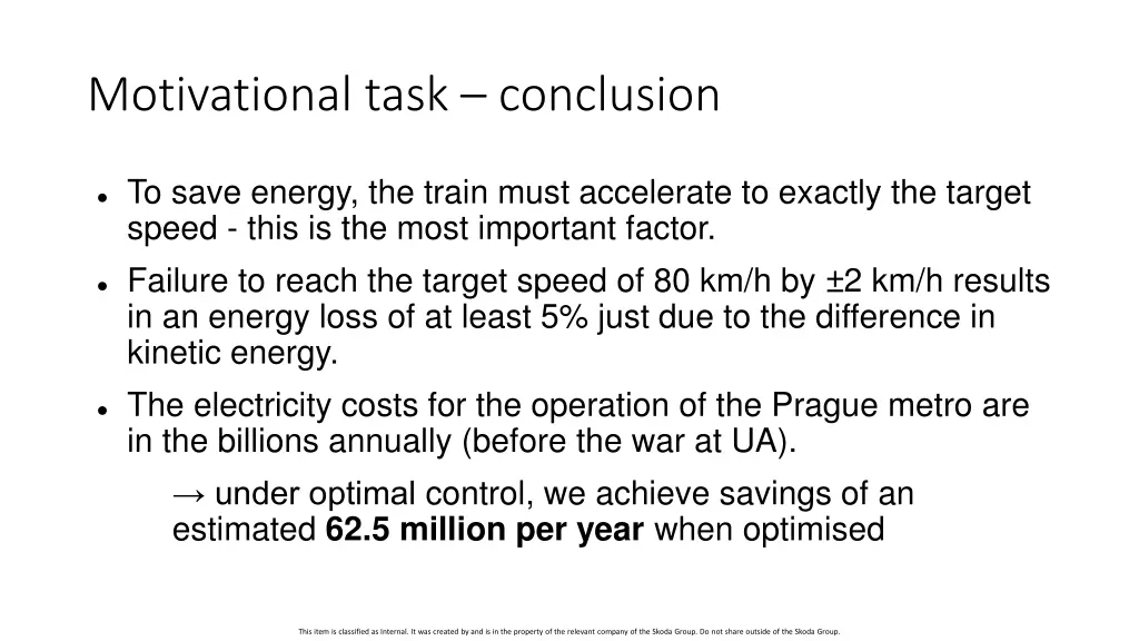 motivational task conclusion