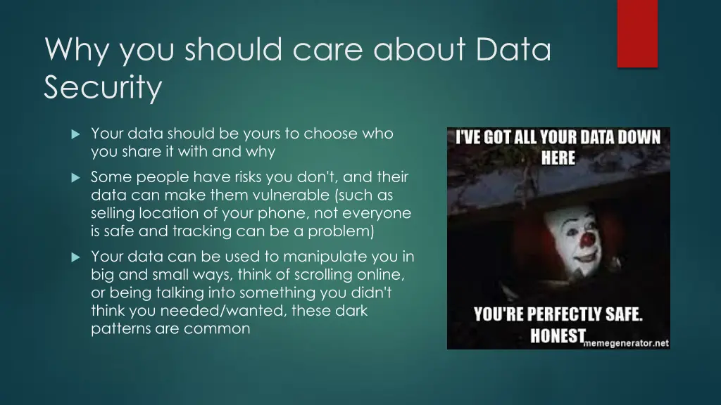 why you should care about data security