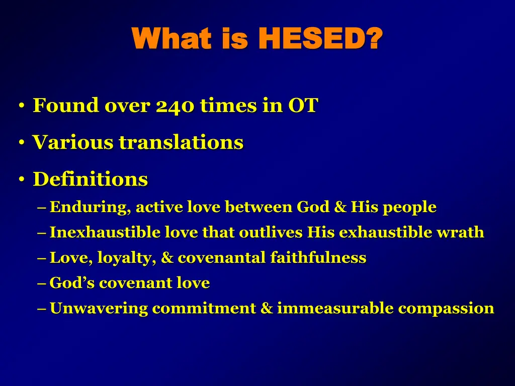 what is hesed what is hesed 1
