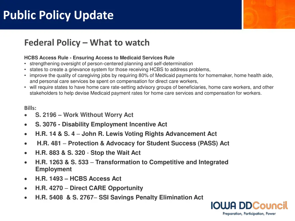 public policy update 6