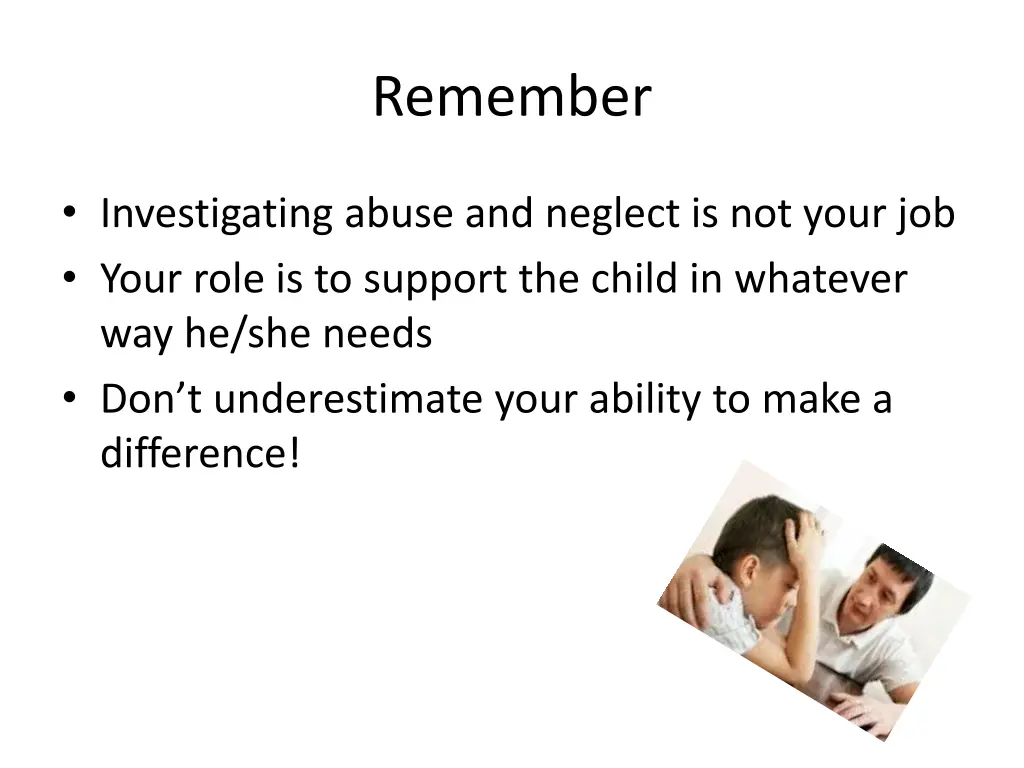 remember