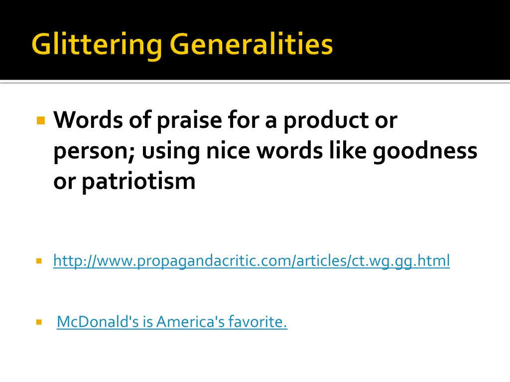 words of praise for a product or person using
